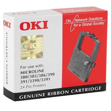 OKI - Farbband 09002309 für ML390/391 schwarz | 12 Stück