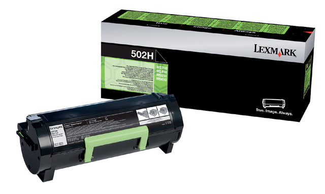 Tonercartridge Lexmark 50F2H00 Schwarz voraber
