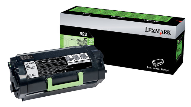 Tonercartridge Lexmark 52D2000 Schwarz voraber