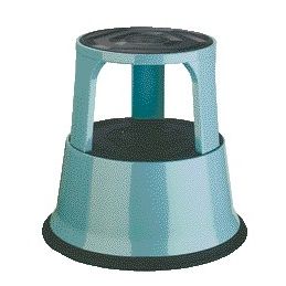Desq - Hocker 420 mm Metallgrau