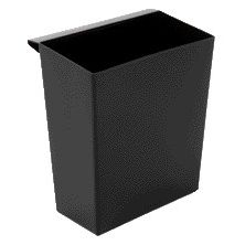 Vepa Bins – Einsatz für quadratischen Papierkorb, schwarz