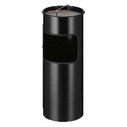 Vepa Bins - Asche-Papierkorb Vepa-Bins V-Teil 30 Liter schwarz