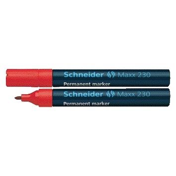 Schneider - Filzstift Maxx 230 rund 1-3mm rot