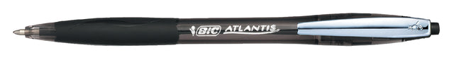 Ballpen BIC Atlantis Soft Metal Clip 1,0 mm schwarz