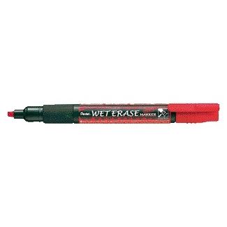 Pentel - Kreidemarker SMW26 1,5-4mm rot | 12 Stück