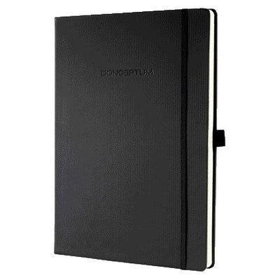 Sigel - Notizbuch Conceptum Pure A4+ Linie schwarz