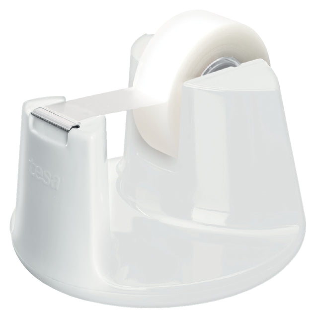 Klebebandhalter Tesa Compact White mit 1Rol Tape 19mmx33m