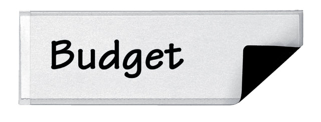 Etiketthalter 3L 10810 25x75mm Magnetic | 10 Stück