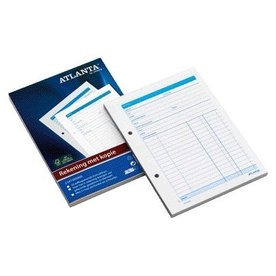 Atlanta von Jalema – Kontoblock Djois A4 50x2 Blatt selbstdurchschreibend weiß