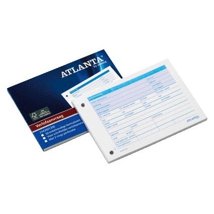Djois - Urlaubsanfrage A6 105x148mm 50 Blatt | 5 Stück