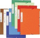 Exacompta - Elastomap Forever A4 3 Klappen 380gr sortiert | 25 Stück