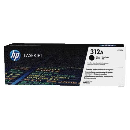 HP - Tonerkartusche cf380a 312a schwarz