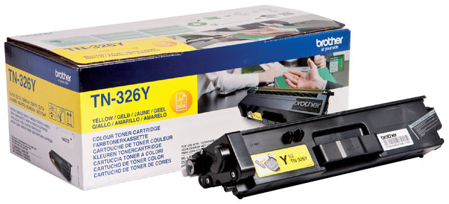 Tonercartridge Bruder TN-326y Geel