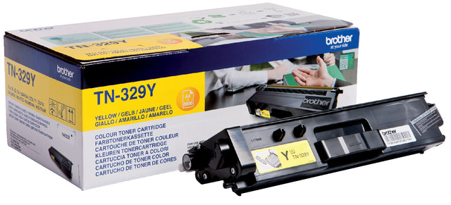 Tonercartridge Bruder TN-329y Geel
