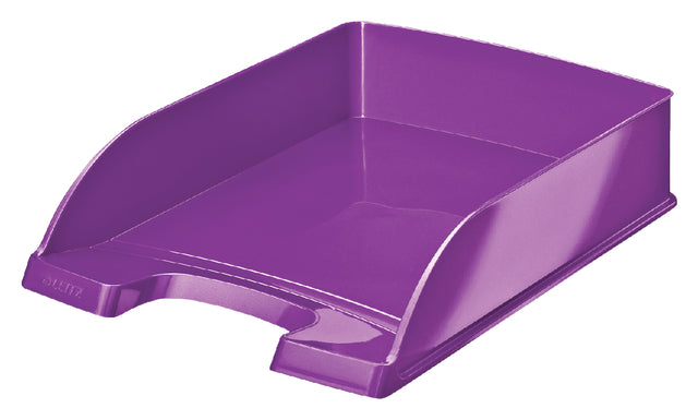Box Leitz Wow plus A4 Purple | 5 pièces