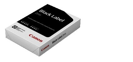 Canon - Kopierpapier Black Label Zero A4 80gr weiß 500 Blatt