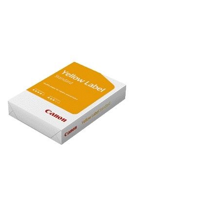 Canon - Kopierpapier Yellow Label A4 80gr weiß 500 Blatt | 5 Stück