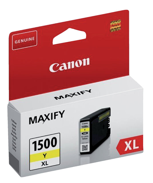 Inkcartridge Canon PGI-1500XL Geel HC