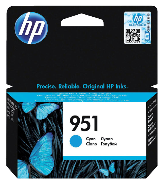 Tintenpatrone HP CN050AE 951 Blau