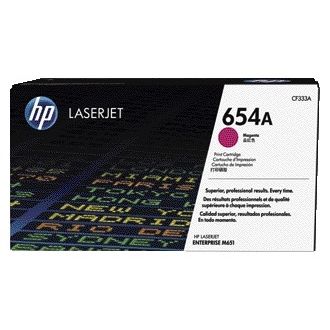 HP - Tonerkartusche cf333a 654a rot