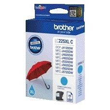 Brother - Tintenpatrone LC-225XLC blau | 5 Stück
