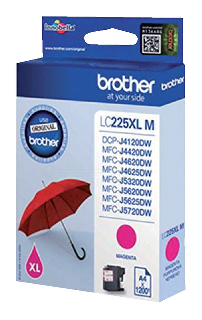 Tintenpatronenbruder LC-225XLM Red HC