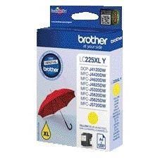 Brother - Tintenpatrone LC-225XLY gelb | 5 Stück