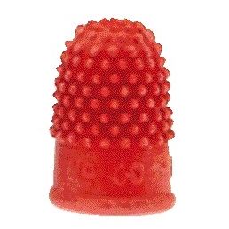 Büro - Zählfinger Ø14mm rot, Schachtel mit 20 Stück