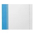Elba - Reiterstreifen Nr. 0 297x6mm vertikal blau 10 Blatt