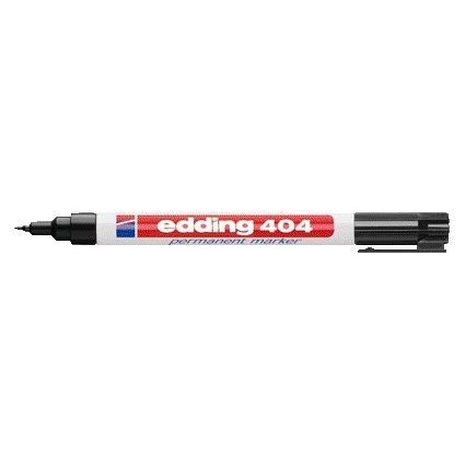 Edding - Filzstift 404 rund 0,75mm schwarz
