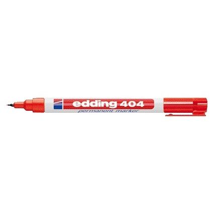 Edding - Filzstift 404 rund 0,75mm rot