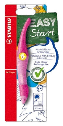 STABILO - Tintenroller Easyoriginal Linkshänder rosa/hellrosa Blister à 1 Stück | 3 Stück