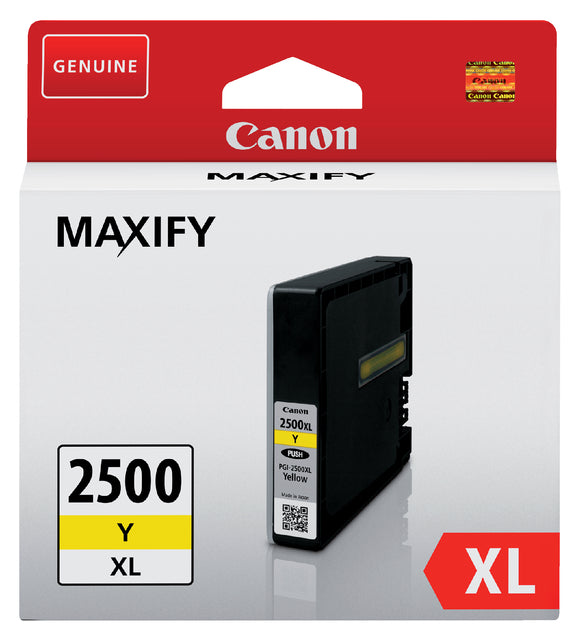 Tintenpatrone Canon PGI-2500XL Geel HC