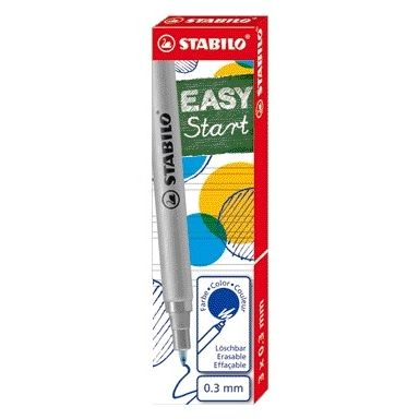 STABILO - Easyoriginal Tintenroller-Mine, feine blaue Box mit 3 Stück