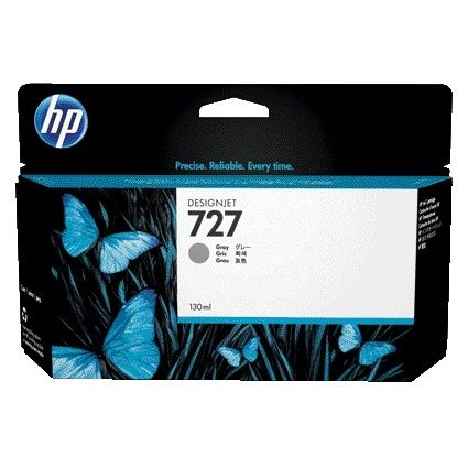 HP - Tintenpatrone b3p24a 727 grau