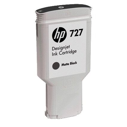 HP - Tintenpatrone c1q12a 727 mattschwarz