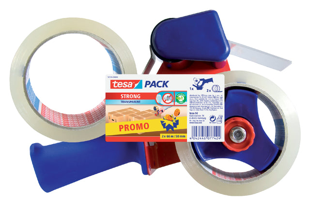 Handy Schließen von TESA mit 2rol 50 mmx66m transparent