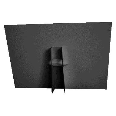 Büro - Schaumstoffplattenträger A3 178X190mm schwarz | 10 Stück