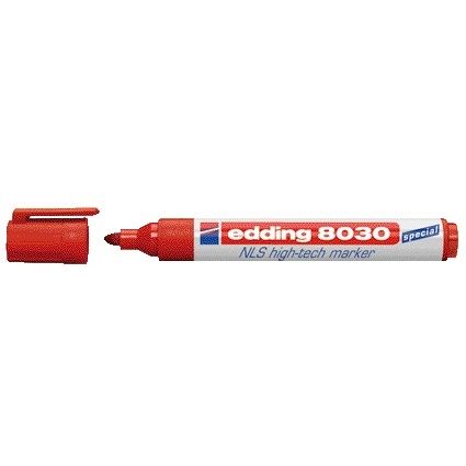 Edding - Filzstift 8030 NLS Hightech 1,5-3mm rot