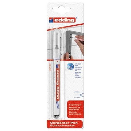 Edding - Filzstift 8850 Zimmermann rund 0,7mm schwarz Blister à 1 Stück | 5 Stück