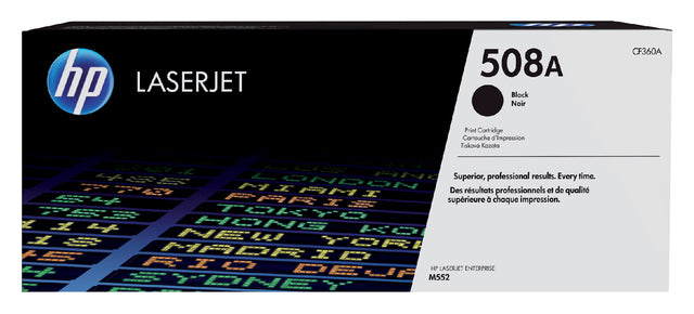 Tonercartridge HP CF360A 508A Schwarz