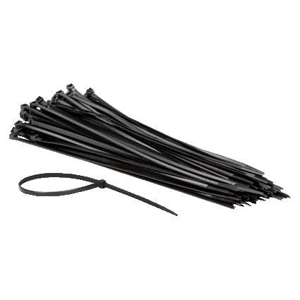IEZZY - Kabelbinder Nylon 4,8x300mm D 81mm schwarz 100 Stück