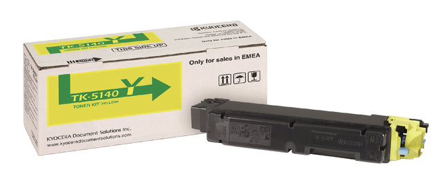 Toner Kyocera TK-5140y Gelb