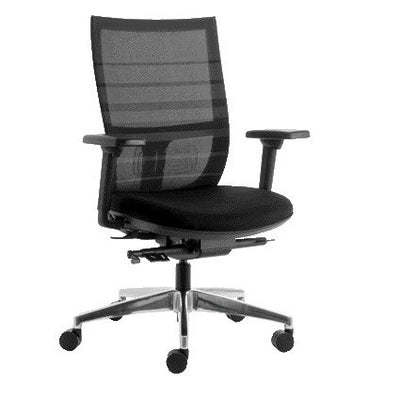 Euroseats - Bürostuhlsitze Curve Deluxe schwarz