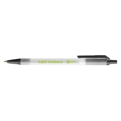 Bic Ecolutions - Kugelschreiber m schwarz | 50 Stück