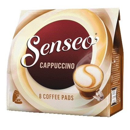 Douwe Egberts - Kaffeepads oder Cappuccino 8 Stück
