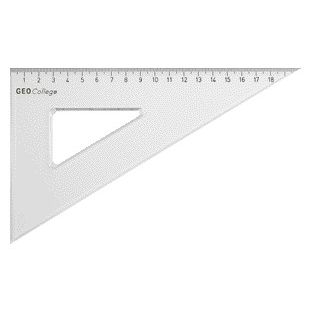 Aristo - Dreieck 23620 200mm 30/60 Grad transparent