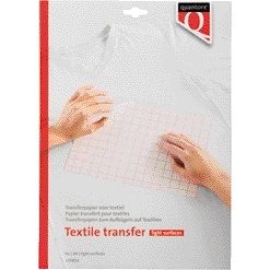 Quantore - Inkjet-Transferpapier für textile leichte Kleidung 6 Blatt | 40 Stück