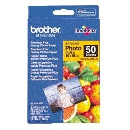 Brother - Fotopapier BP-71 10x15cm 260gr glänzend 50 Blatt