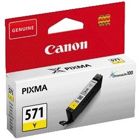 Canon - Tintenpatrone CLI-571 gelb